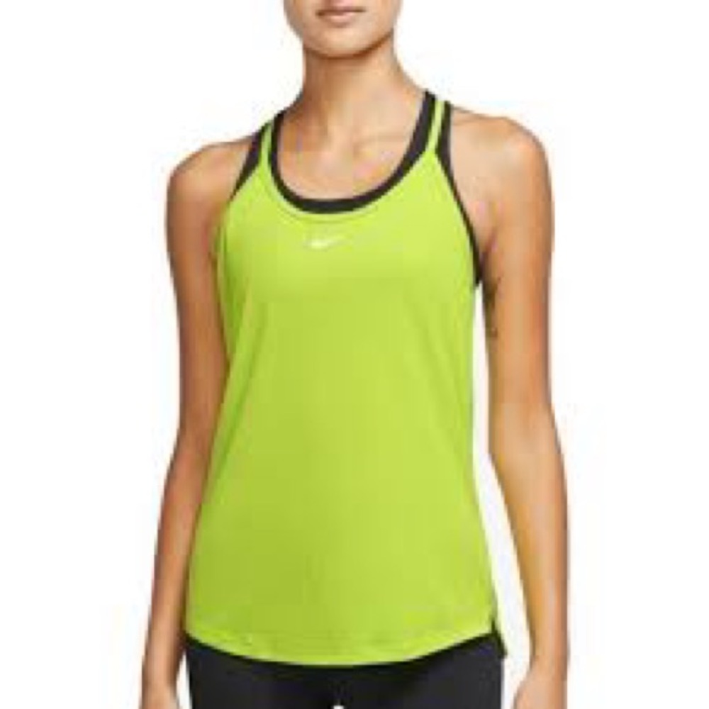 NWT Nike lime green Dri-Fit Training tank top
